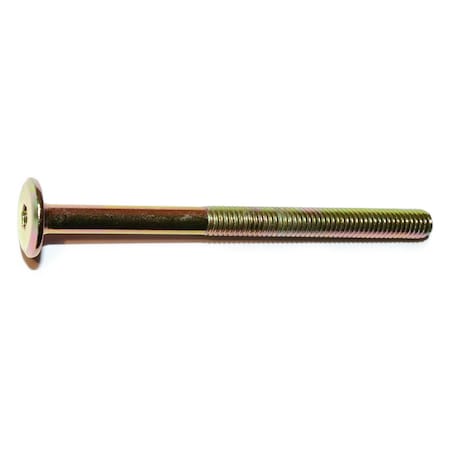 Binding Screw, 1.00mm (Coarse) Thd Sz, Steel, 5 PK